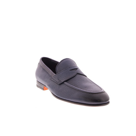 Santoni loafers blue