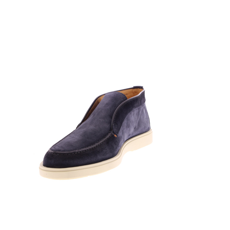 Santoni loafers blue 3