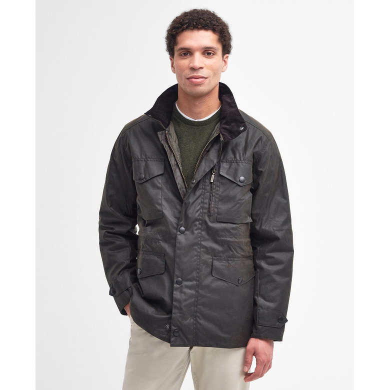 Barbour jacket green 2