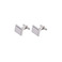 Profuomo manchetknopen zilver 1