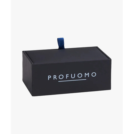 Profuomo boutons de manchette argent