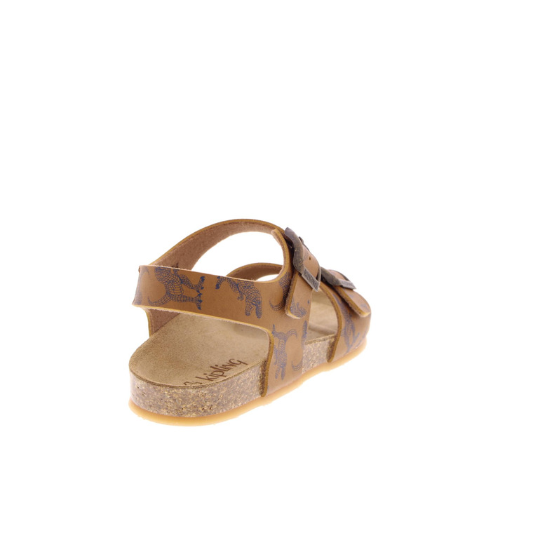 Kipling sandals cognac 4
