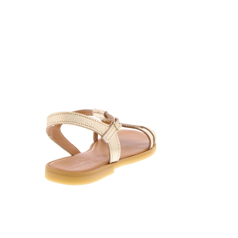 Bellamy sandalen gold 4