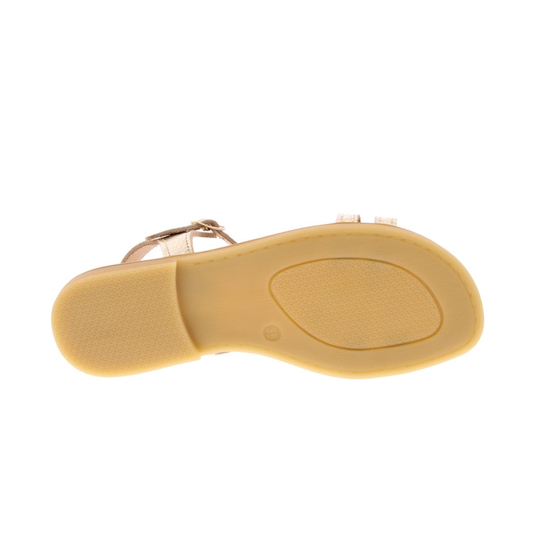 Bellamy sandalen gold 5