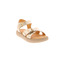 Ocra sandalen gold 2