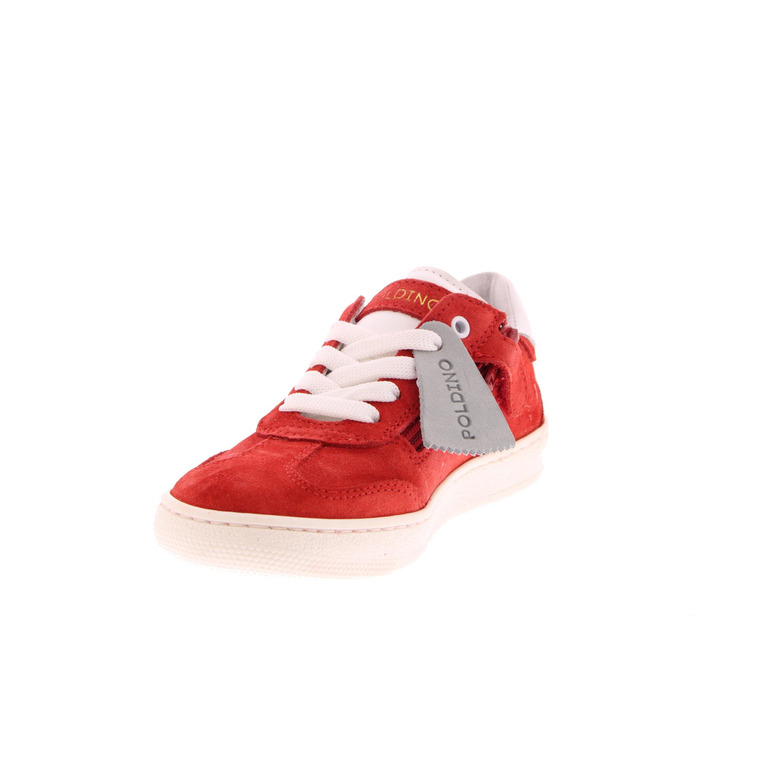 Poldino low shoes red 3
