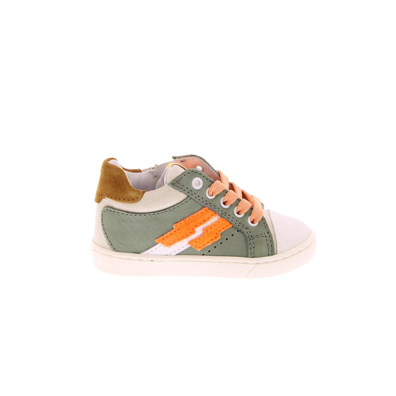 Poldino veterschoenen groen 1