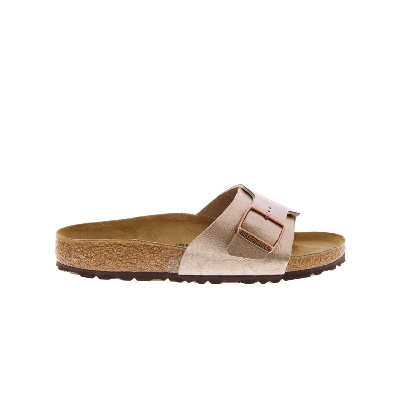 Birkenstock thong slippers taupe