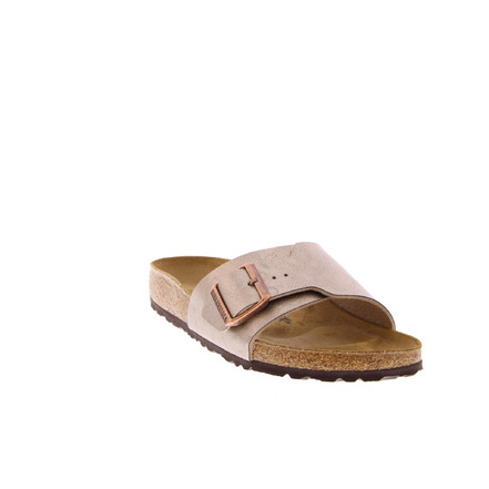 Birkenstock tongs taupe