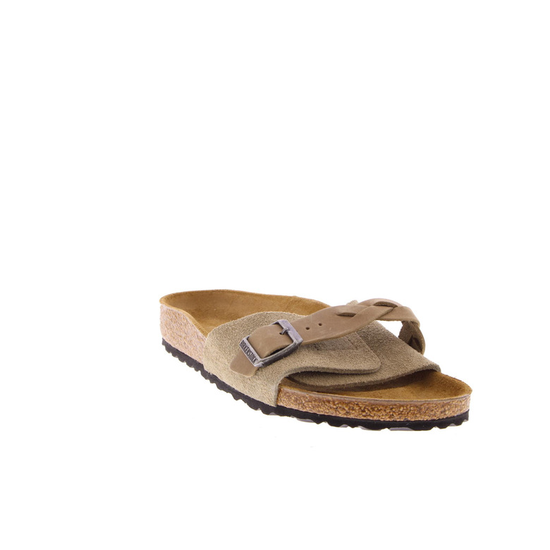 Birkenstock thong slippers taupe 2