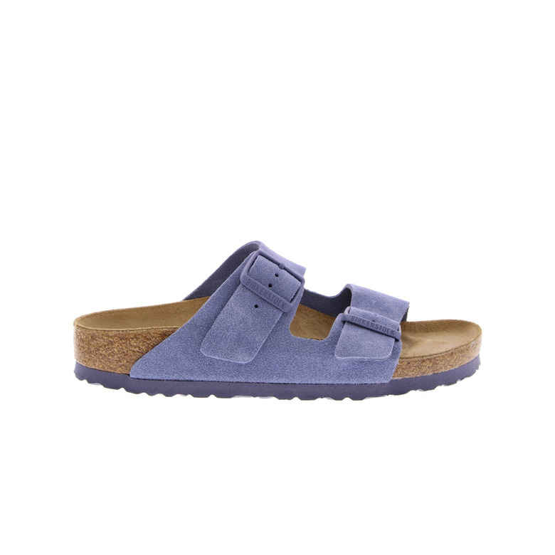 Birkenstock thong slippers blue