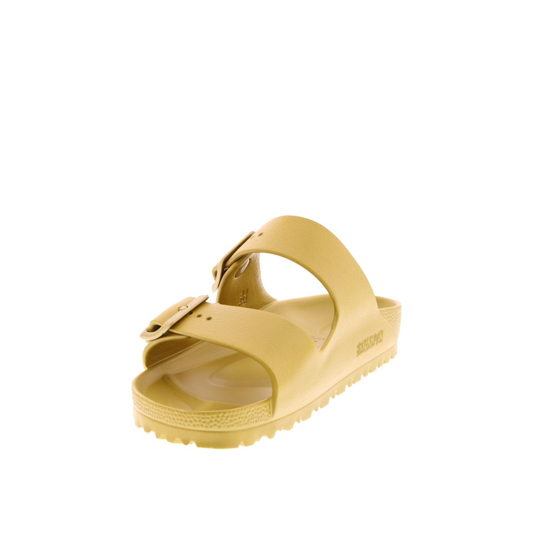Birkenstock thong slippers gold 3
