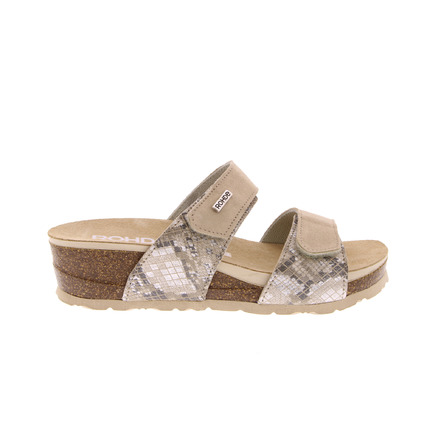 Rohde pantoffels beige