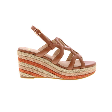 Nathan-debeyne sandalen cognac