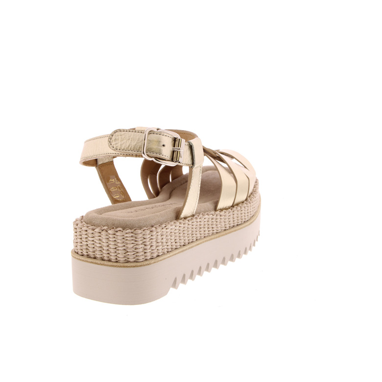 Laura Bellariva sandalen goud 4