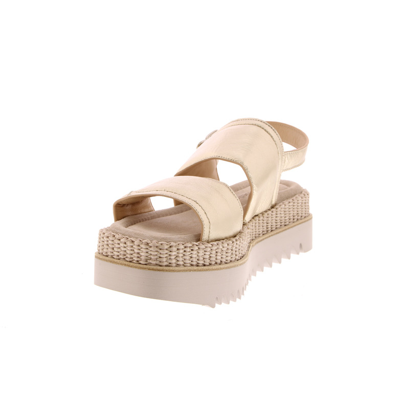 Laura Bellariva sandalen goud 3