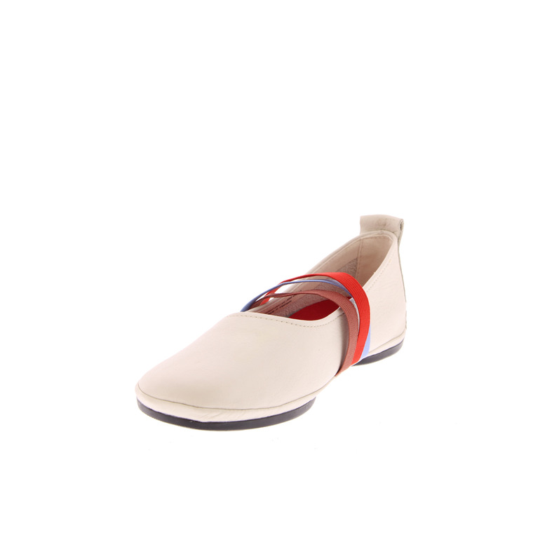 Camper ballerinas white 3