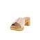 Gabor thong slippers ecru 3