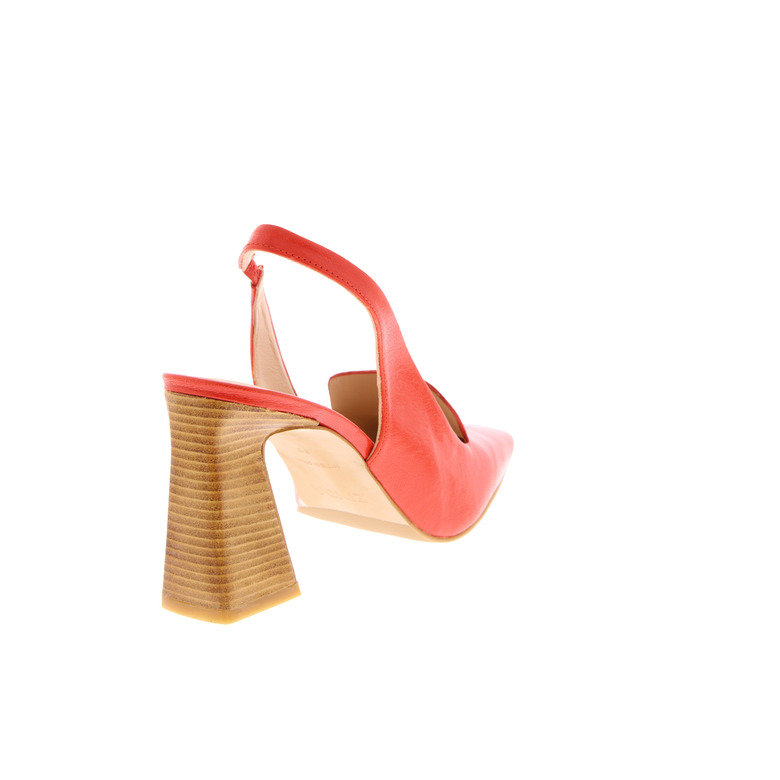 Zinda pumps rood 4