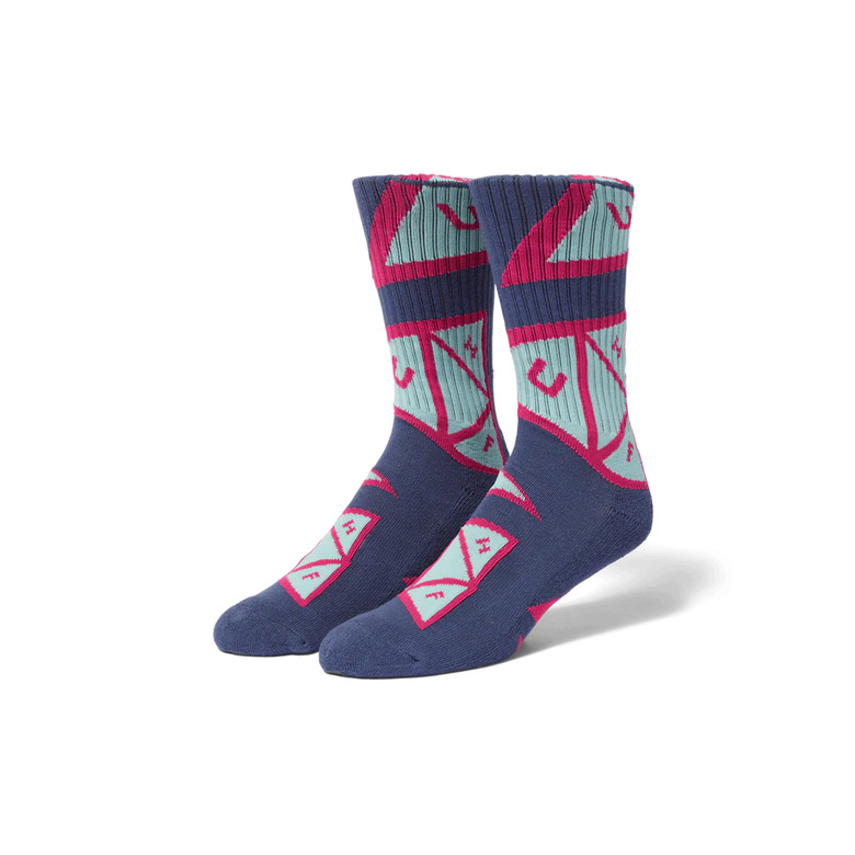 Huf chausettes bleu 1