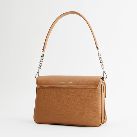 Nathan-baume sac bandoulière cognac