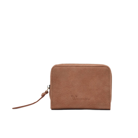 Woomen Vegan wallet brown