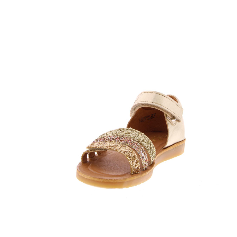 Little David sandals gold 3