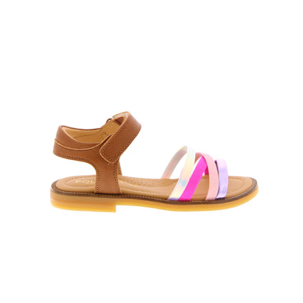 Poldino sandalen cognac