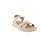 Poldino sandalen zilver 2