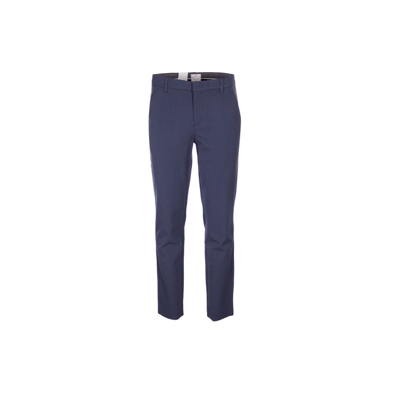 Plain trousers 34 inch blue