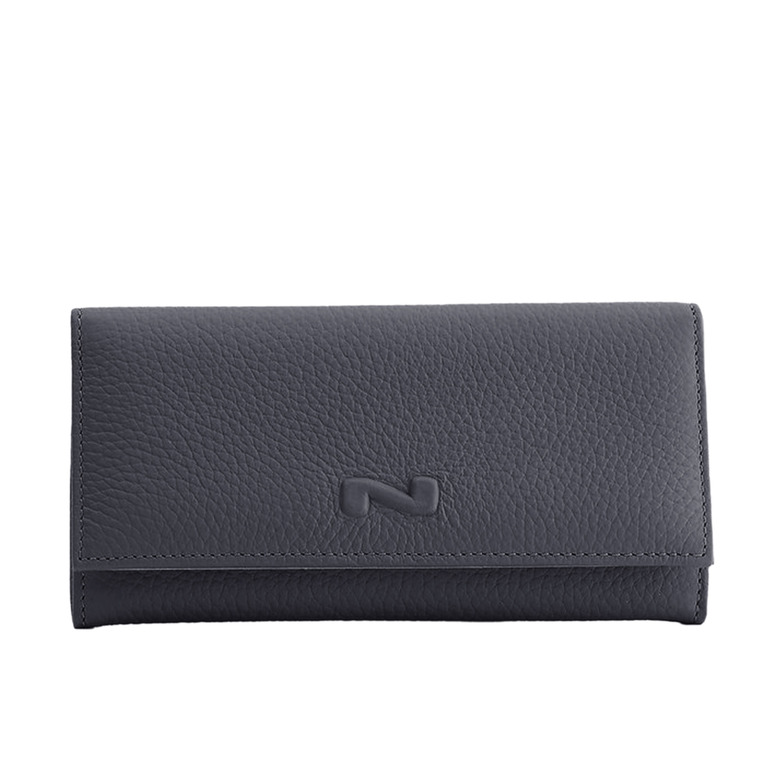 Nathan-baume portefeuille blauw