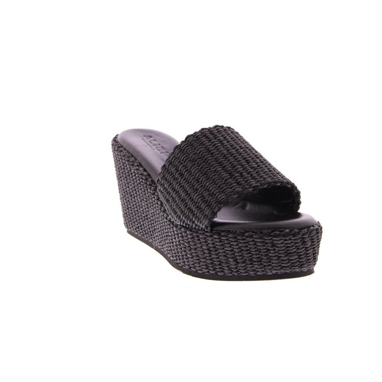 Alibi slippers zwart 2