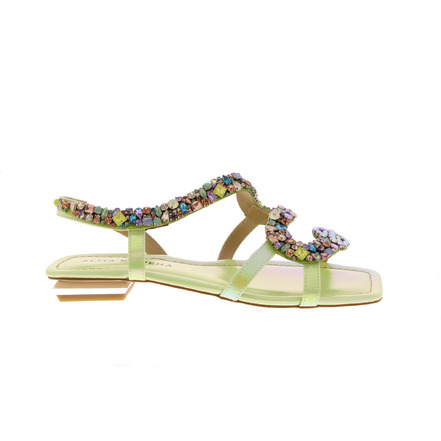 Alma En Pena sandalen groen