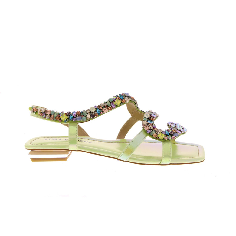 Alma En Pena sandalen groen