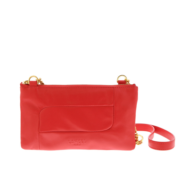 Lancel umhängetasche rot