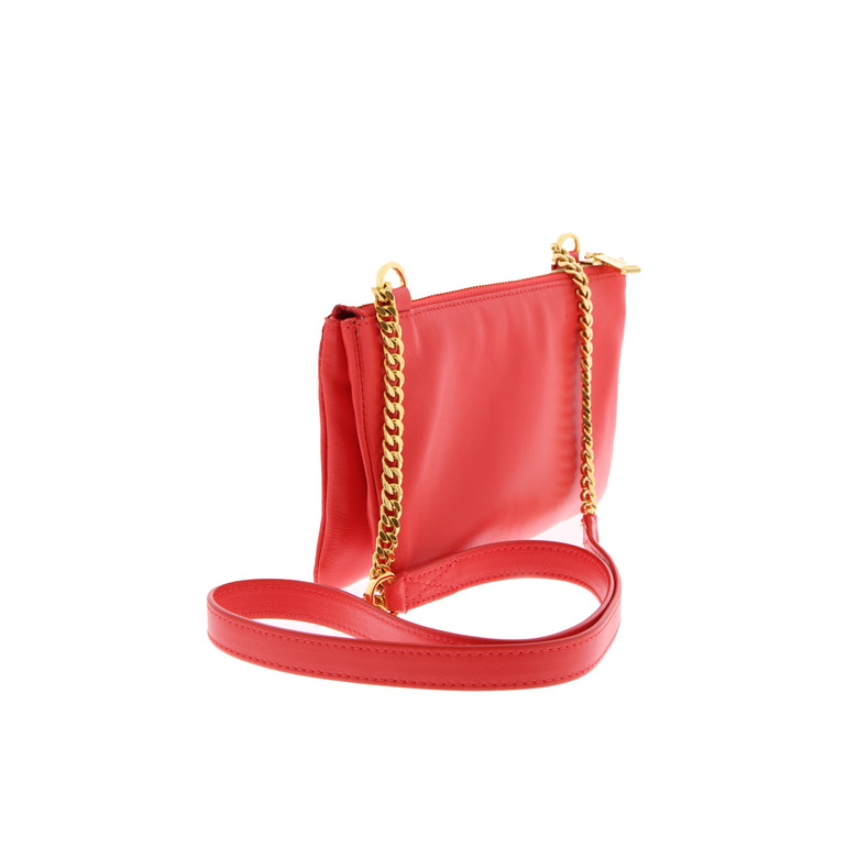 Lancel sac bandoulière rouge 2