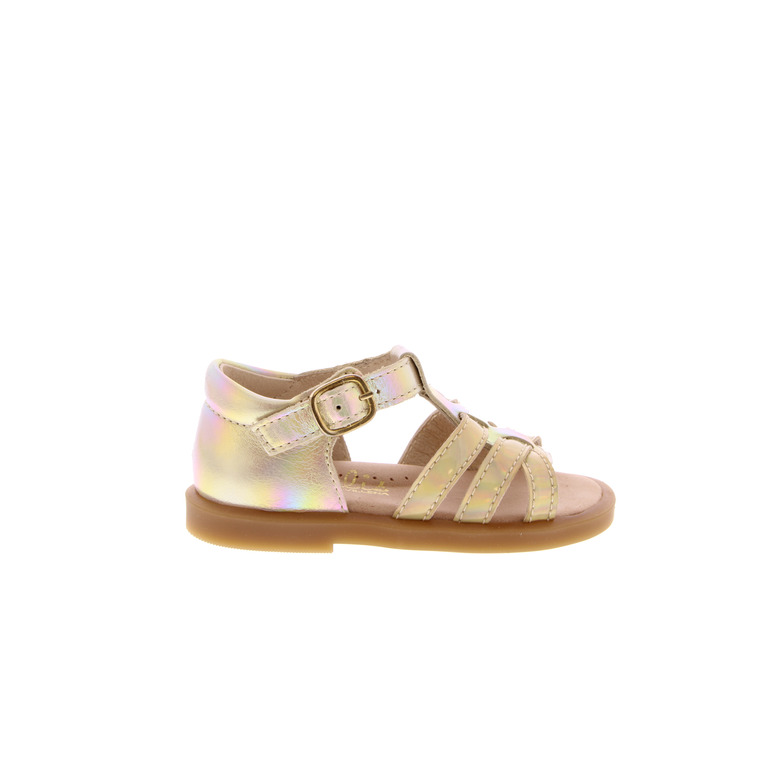 Beberlis sandalen goud