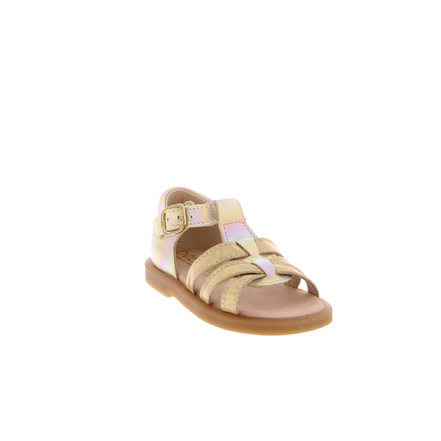 Beberlis sandalen goud