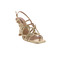 Lola Cruz sandalen goud 2