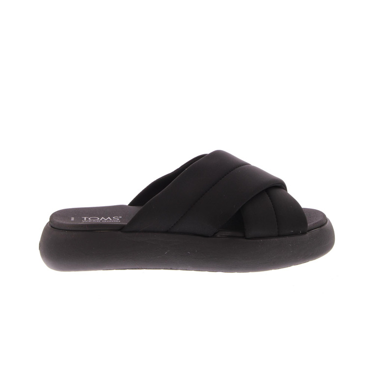 Toms slippers zwart 1