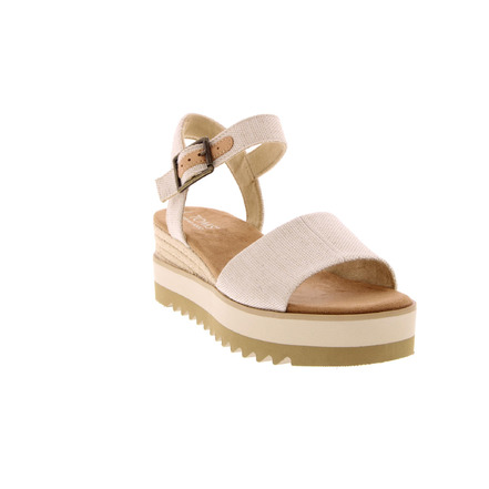 Toms sandalen beige