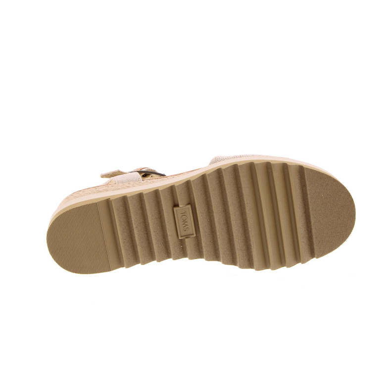 Toms sandalen beige 5