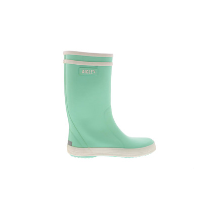 Aigle rain boots green