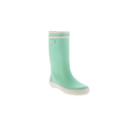 Aigle rain boots green