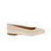Manovie Toscane ballerines ecru 1