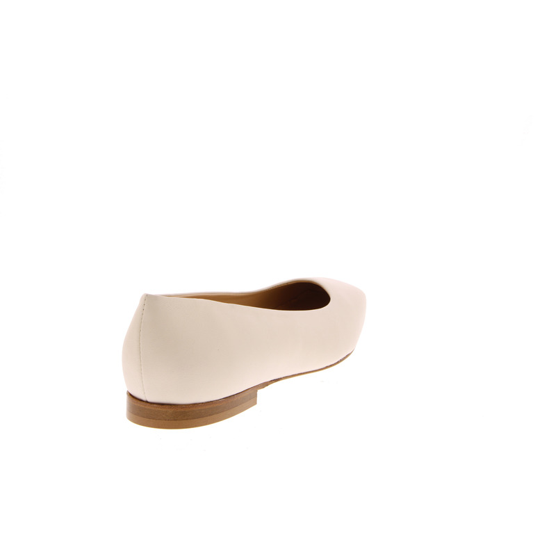Manovie Toscane ballerines ecru 4