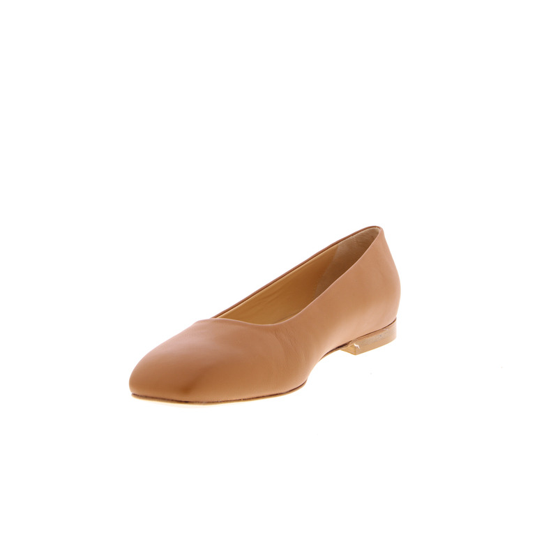 Manovie Toscane ballerinas cognac 3