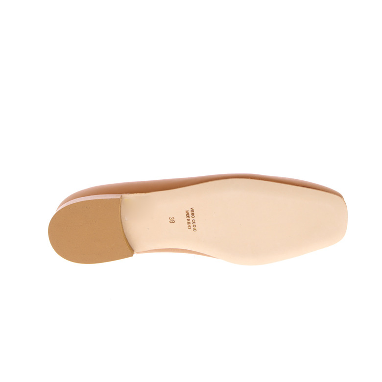 Manovie Toscane ballerinas cognac 5
