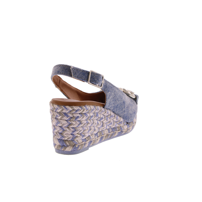 Viguera espadrilles blauw 4