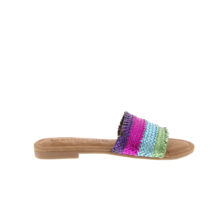 Lazamani slippers multi color 1